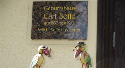 Im Geburtshaus Carl Bolle
